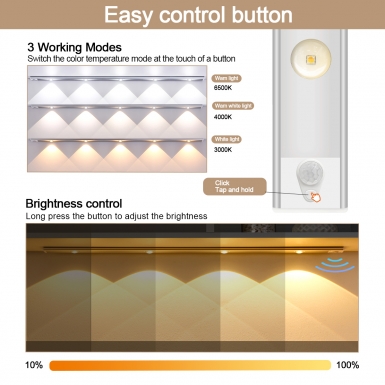 LED室内灯 - HCP252 人体感应三色橱柜灯
